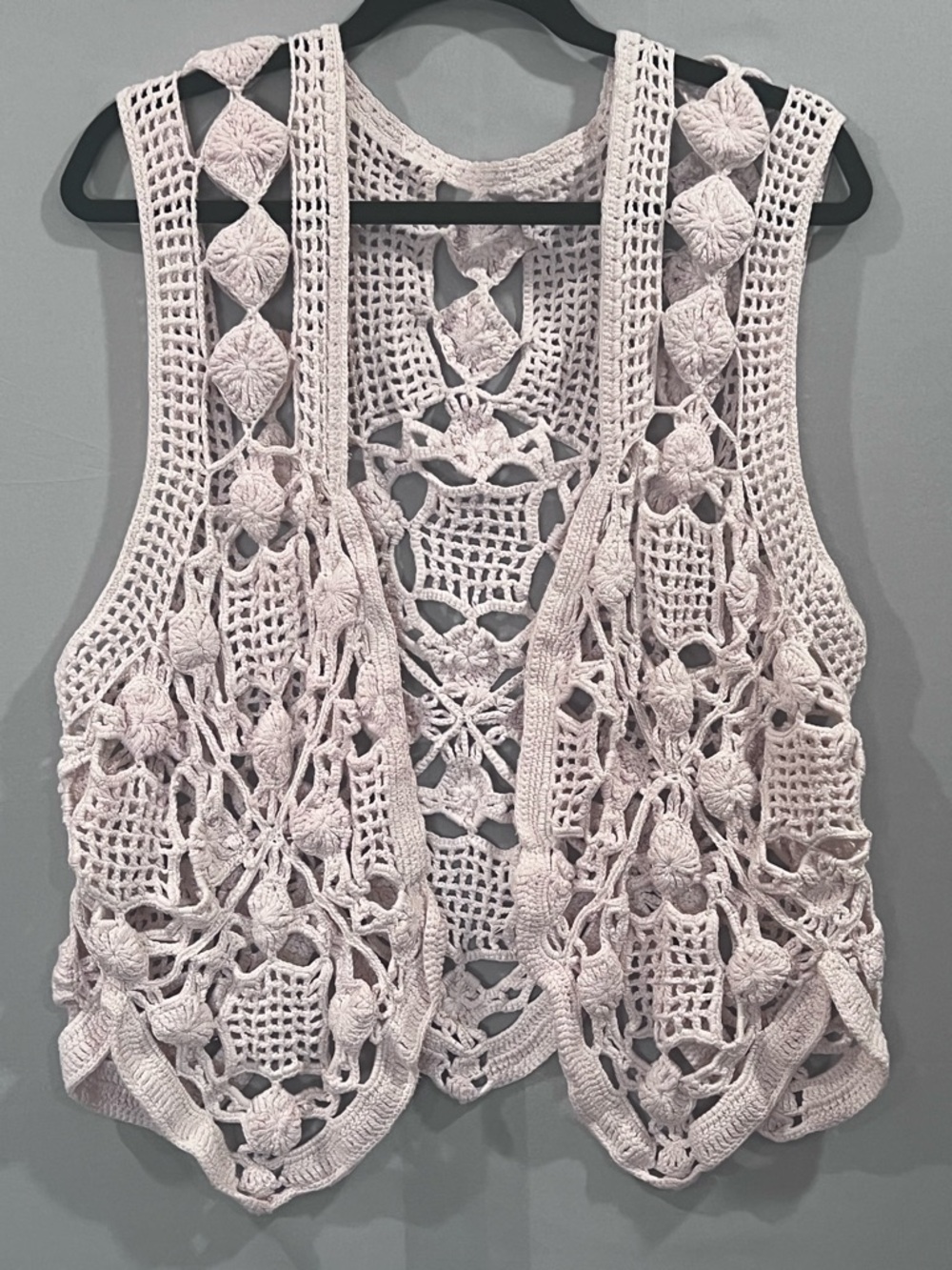 Vintage Crochet Vest